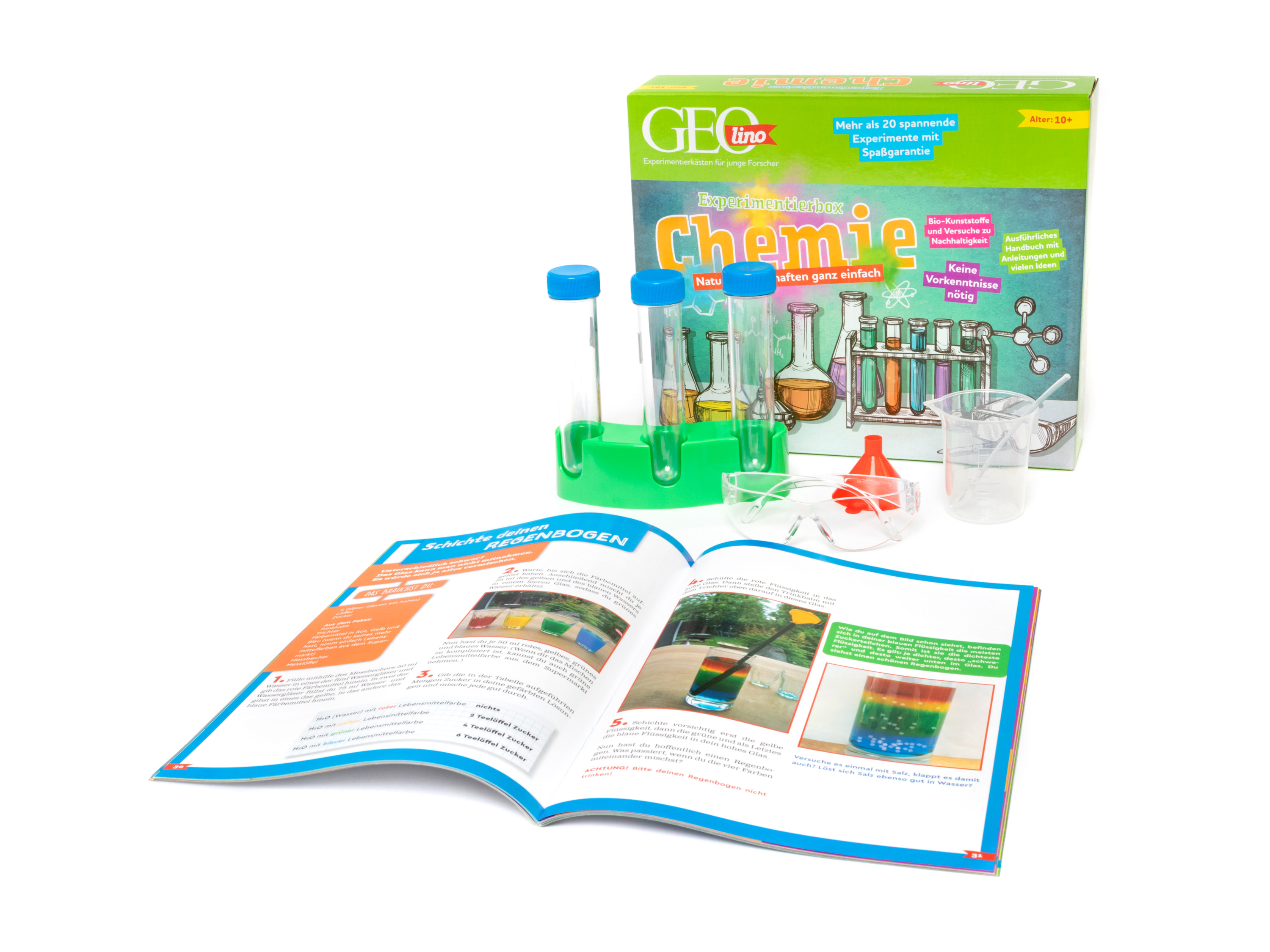 IS 9-631-67128-8 - Maker KIT GEOlino - Experimentierbox Chemie Bild 3