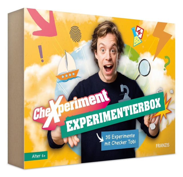 IS 9-631-67198-1 - CheXperiment (Checker Tobi) - Experimentierbox
