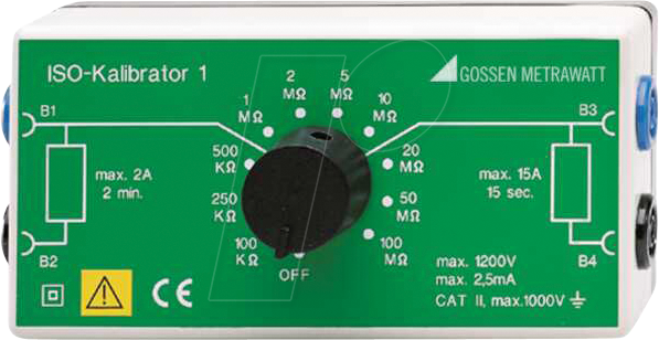 ISO-KALIBRATOR 1 - Kalibrator für Isolations- und Widerstandsmessgeräte, ISO-Kalibr