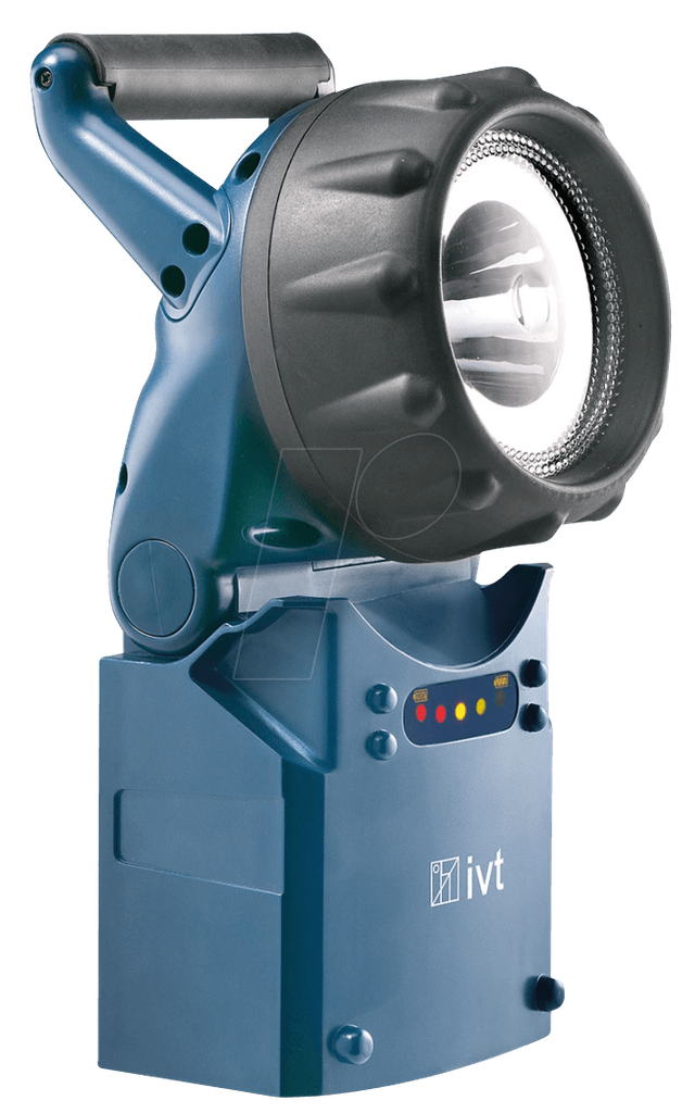 IVT PL 850 3W - LED-Handlampe PL-850, 3 W, 240 lm, blau, 4500 mA Akku