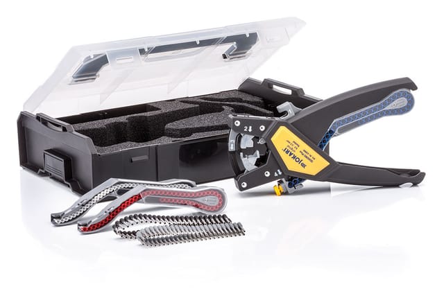 JOK 62 000 - Abisolier- und Crimpzange, Multitalent QUADRO Plus, 0,5-2,5 mm²