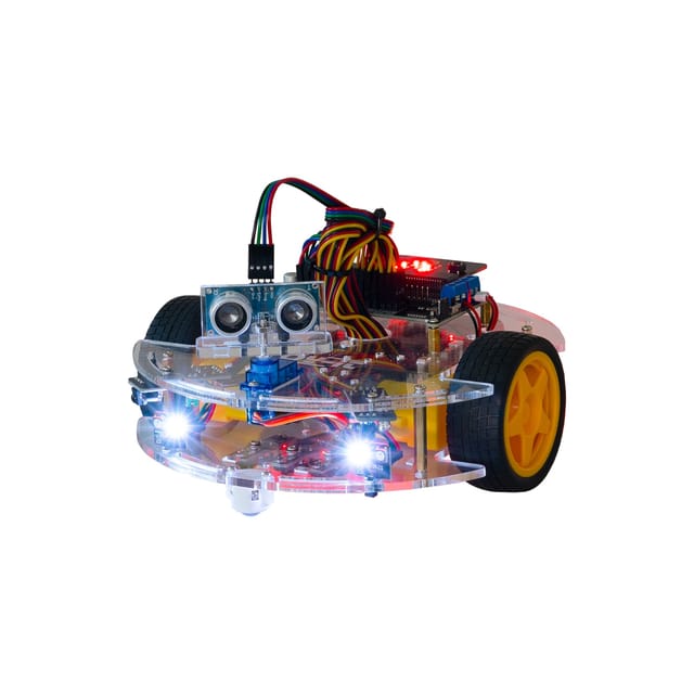 JOY-IT CAR-SET - Joy-Car, fertig montiert, inkl. Micro:Bit