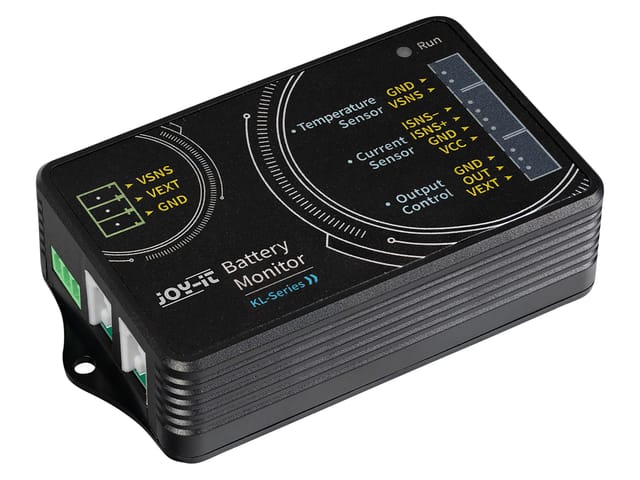 JOY-IT KL110F - Batteriemonitor KL110F, 0 -120 V, 0 - 100 A, BT, RS485