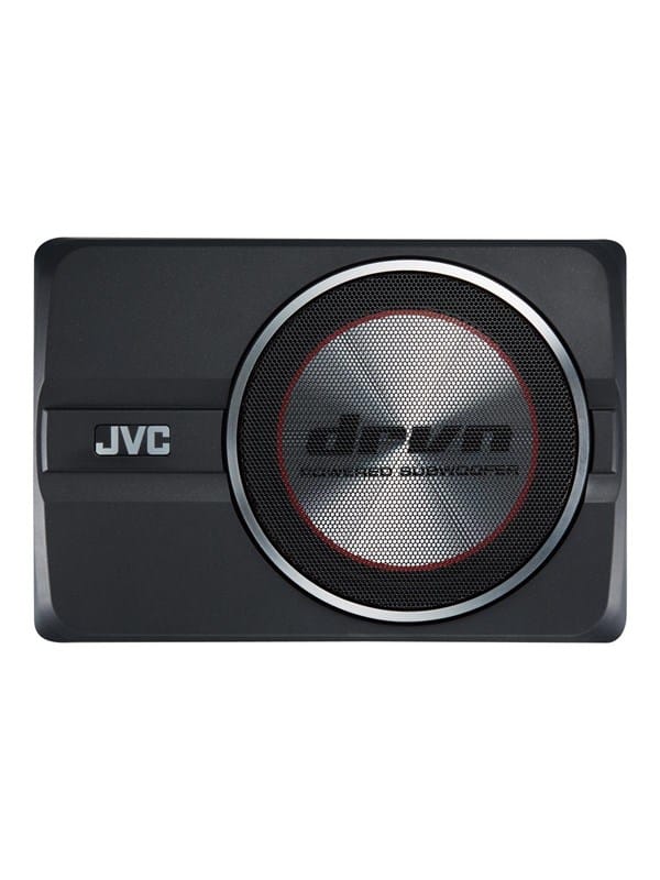 JVC CW-DRA8 - Subwoofer, Alugehäuse, 250 W, Fernbedienung