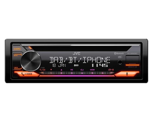 JVC KD-DB922BT - CD-Autoradio mit DAB+, Bluetooth und Vario Colour