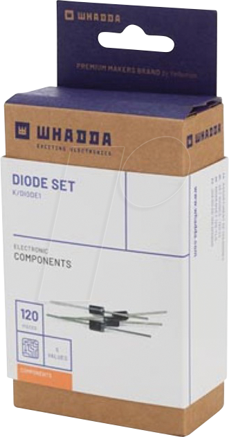K/DIODE1 - Sortiment, Dioden, 120-teilig