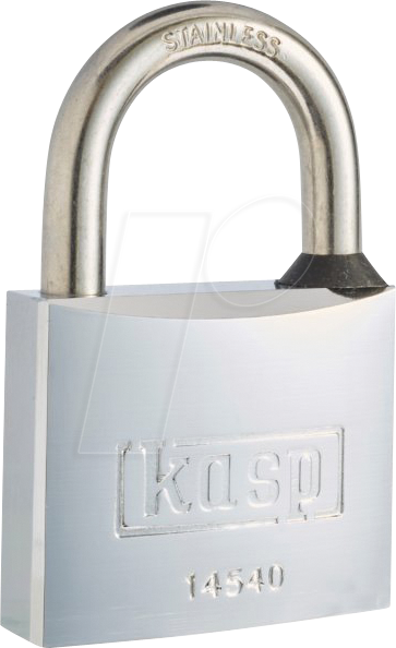 KASP K14540D - Vorhängeschloss, Marine, 40mm, rostfrei