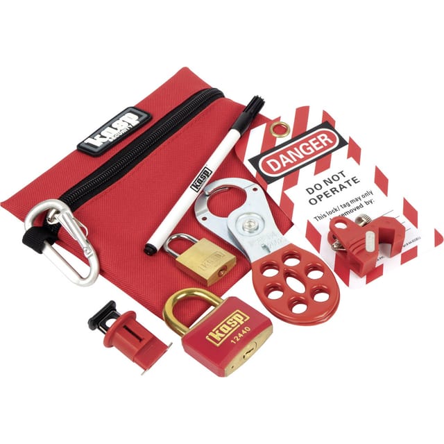KASP K81300 - Verriegelungset für Elektriker