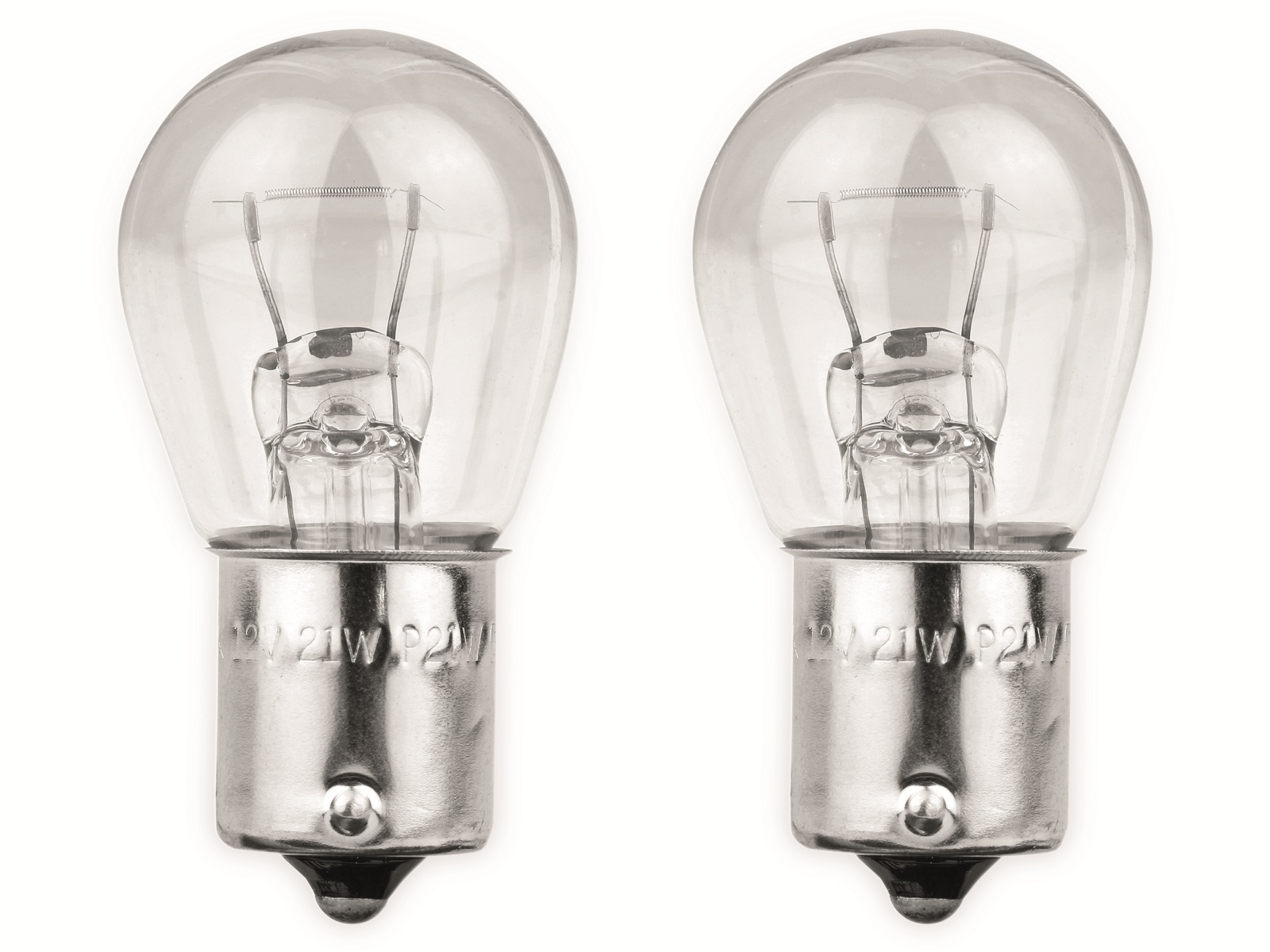 KFZ 13037 - KFZ-Lampe, P21W, BA15S, Standard, 2er-Pack