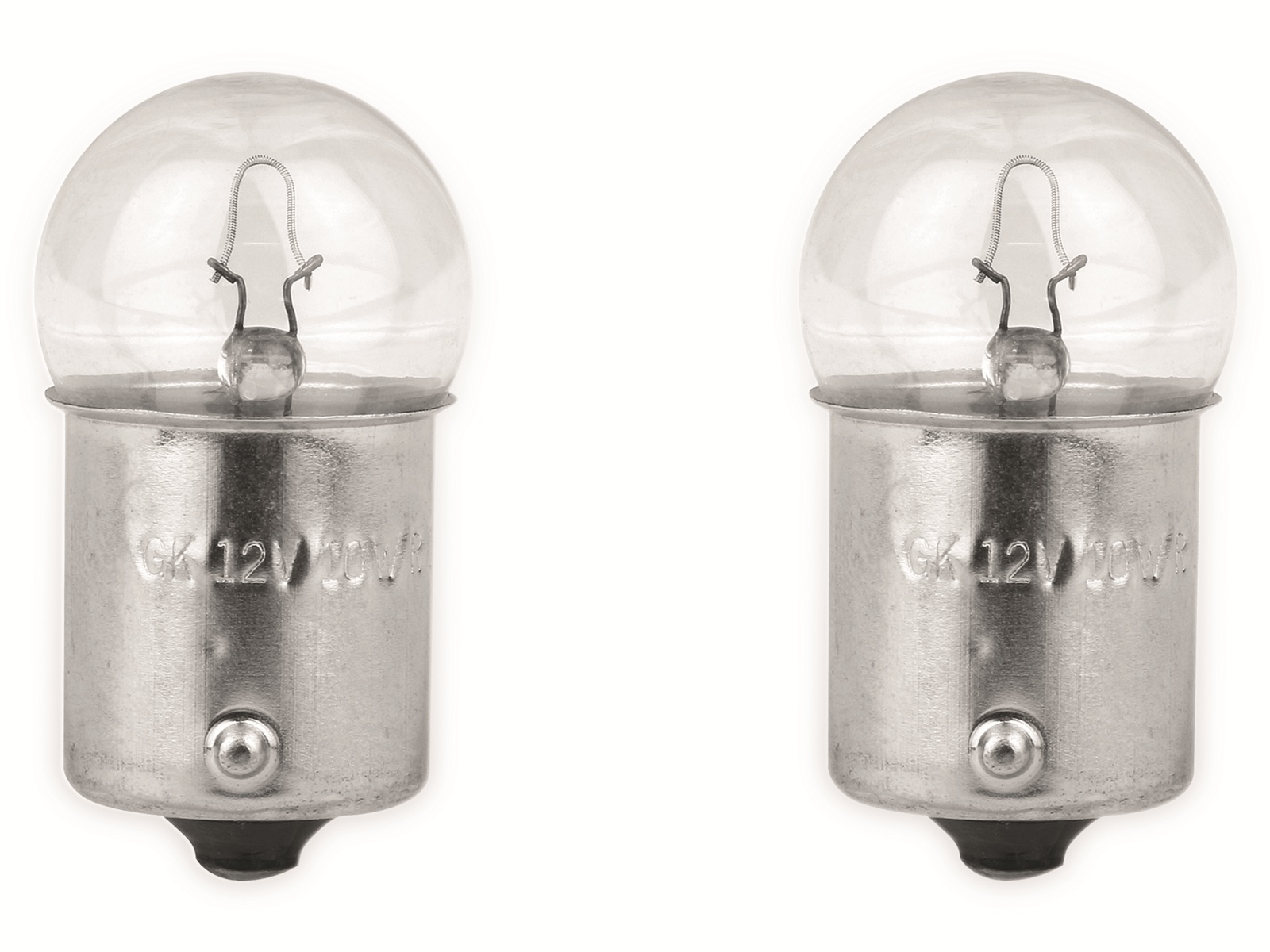 KFZ 13042 - KFZ-Lampe, R10W, BA15S, Standard, 2er-Pack