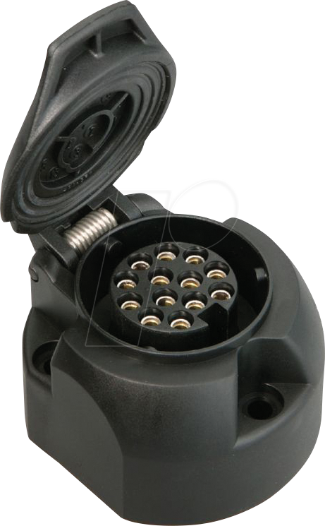 KFZ DOSE 13 - KFZ - Steckdose, 13-polig, 12V