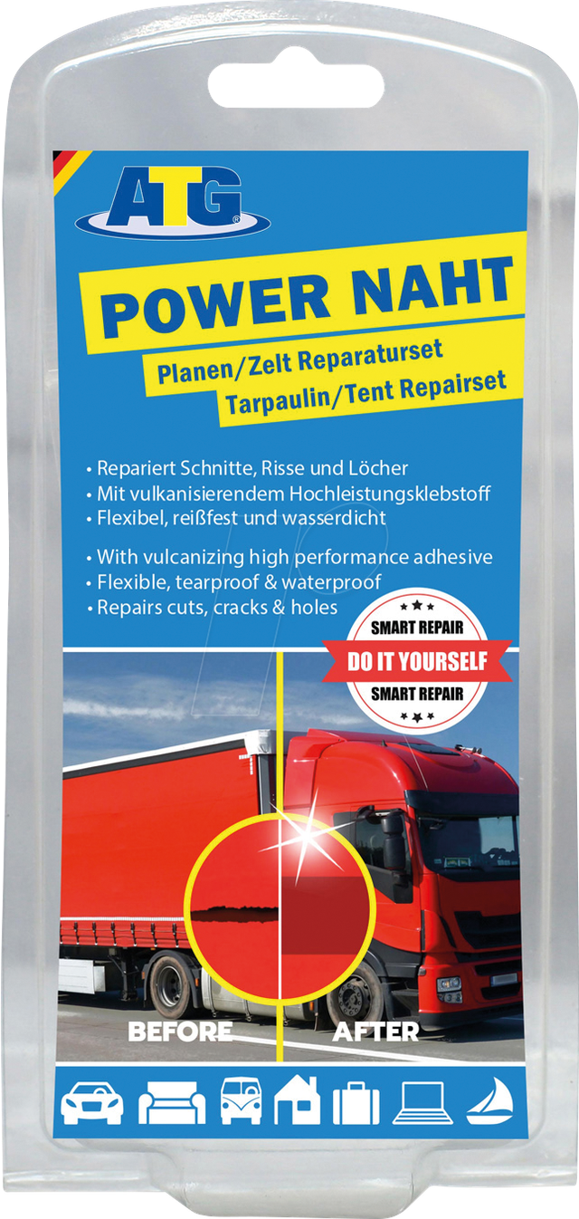 KFZ SR ATG024 - Anhänger - Plane/Zelte, Smart Repair, 12-teilig