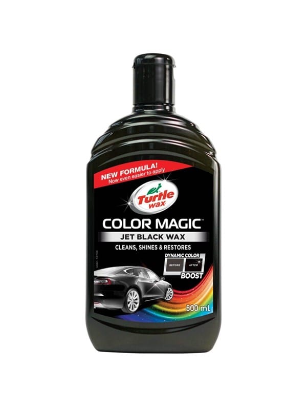 KFZ TURTLE 52708 - KFZ - Autowachs, Color Magic, schwarz, 500 ml