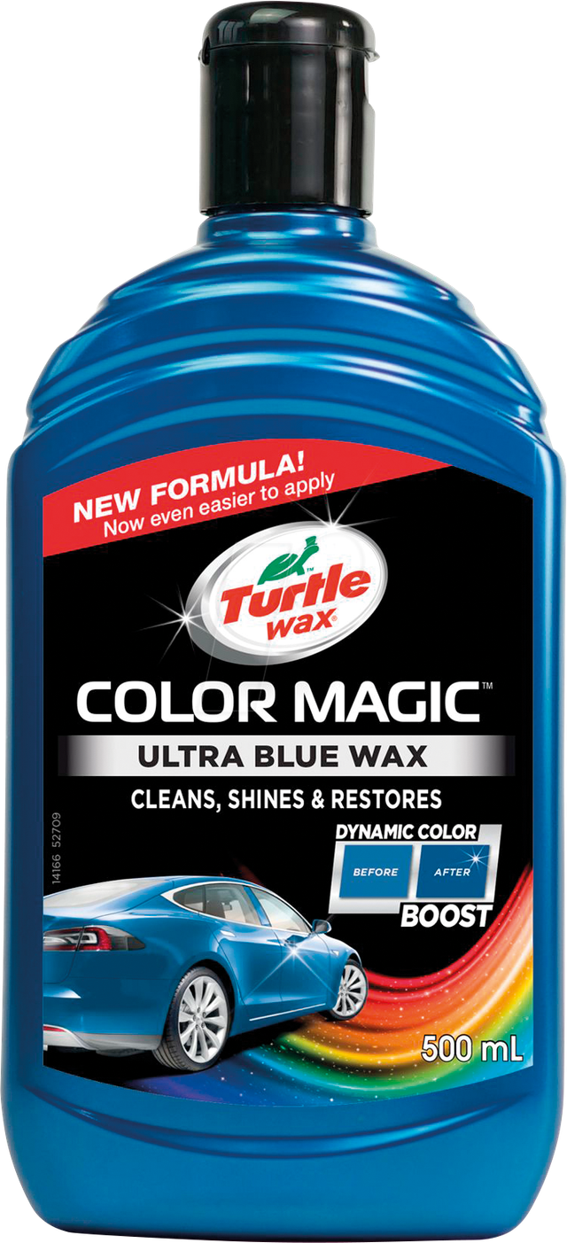 KFZ TURTLE 52709 - KFZ - Autowachs, Color Magic, blau, 500 ml