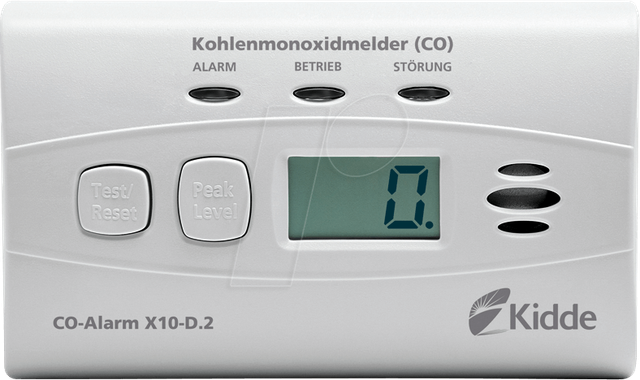KIDDE X10-D2 - Kohlenmonoxid-Melder mit Display