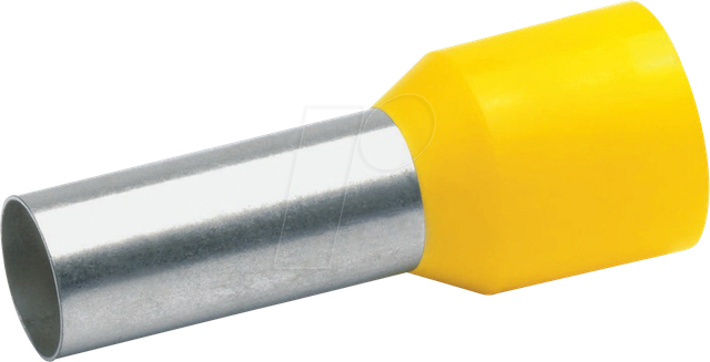 KLAUKE 47822 - Aderendhülse, 25,0 mm², gelb