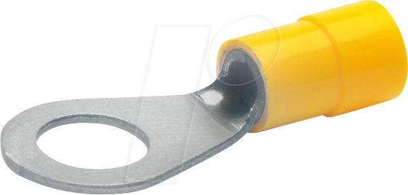 KLAUKE 65010 - Quetschkabelschuh 4,0-6,0 mm², gelb