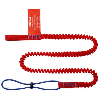 KN 00 50 01 T BK - Fangleine, für Werkzeuge, rot