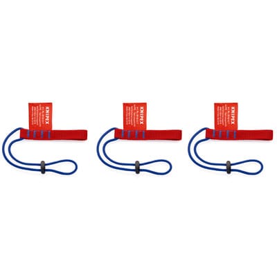 KN 00 50 02 T BK - Adapterschlaufe, für Werkzeuge, rot / blau