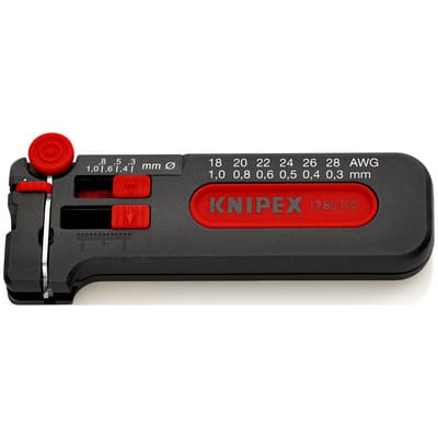 KN 12 80 100 - Abisolierwerkzeug, 100 mm, 0,3-1,0 mm²