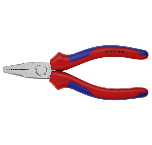 KN 20 02 140 - Flachzange, 140 mm, Kopf poliert