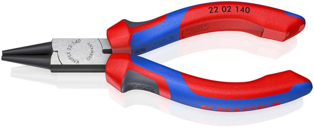 KN 22 02 140 - Rundzange, 140 mm, Kopf poliert