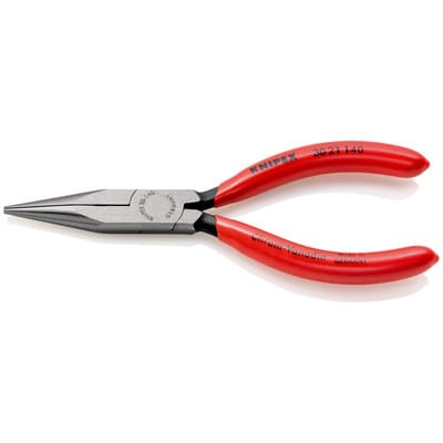 KN 30 21 140 - Flachrundzange, Langbeckzange, 140 mm