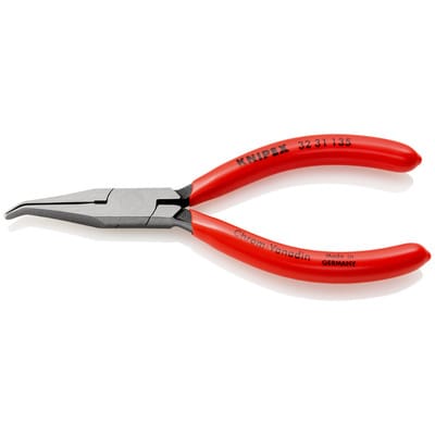 KN 32 31 135 - Greifzange, gebogen, Justierzange, 135 mm