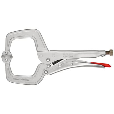 KN 42 44 280 - Schweiß-Gripzange mit beweglichen Backen, 280 mm