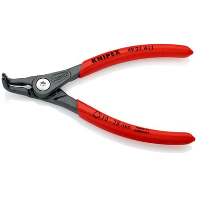 KN 49 21 A11 - Sicherungsringzange, 90° gebogen, 125 mm