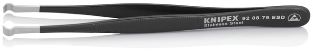 KN 92 08 79 ESD - ESD Pinzette, 120 mm