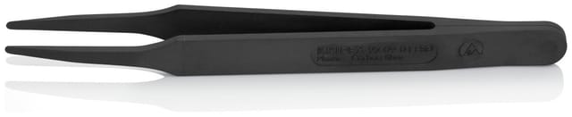 KN 92 09 01 ESD - Kunststoffpinzette ESD, schwarz