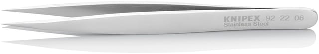 KN 92 22 06 - Pinzette, gerade, spitz, 120 mm