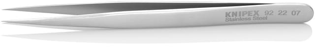 KN 92 22 07 - Pinzette, gerade, spitz, 120 mm