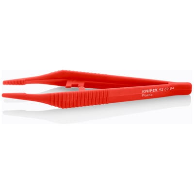 KN 92 69 84 - Kunststoffpinzette, gerade, 130 mm