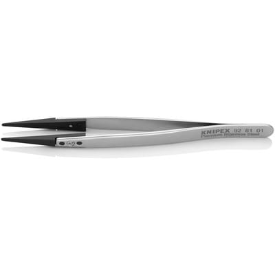 KN 92 81 01 - Pinzette mit Wechselspitzen ESD