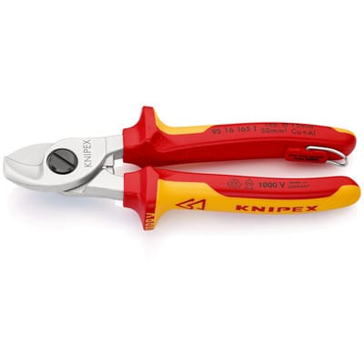 KN 95 16 165 T - Kabelschere, 165 mm, für Cu und Al-Kabel, Ø 10,0 mm, 50,0 mm²