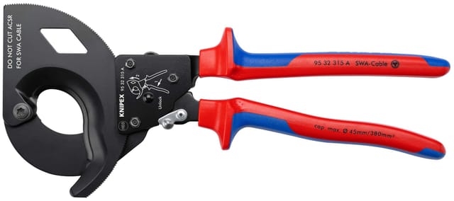KN 95 32 315 A - Kabelschere, 315 mm, für Rundkabel, Ø 45,0 mm, 380,0 mm²