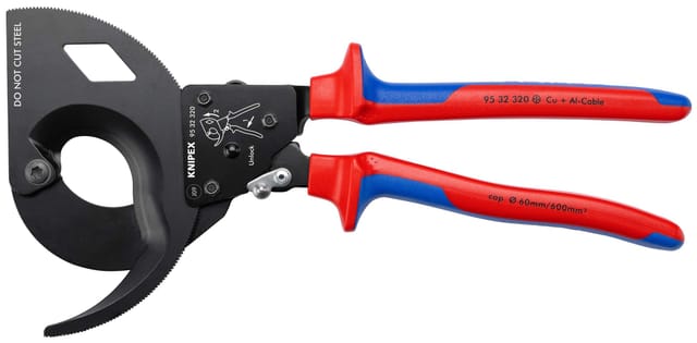 KN 95 32 320 - Kabelschere, 320 mm, für Rundkabel, Ø 60,0 mm, 600,0 mm²
