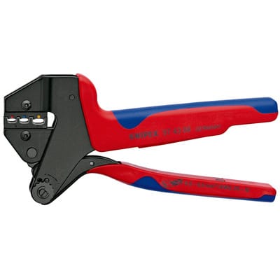 KN 97 43 06 - Crimpzange, 200 mm, unisolierte, offene Steckverbinder
