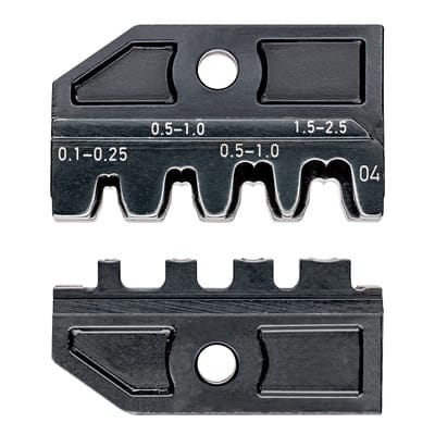 KN 97 49 04 - Crimpeinsatz, für KN 97 43, unisolierte, offene Steckverbinder