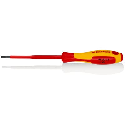 KN 98 20 35 - Schraubendreher Mehrkomponentengriff, Schlitz 3,5 mm