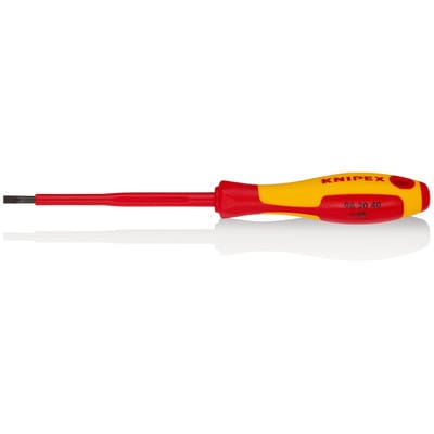 KN 98 20 40 - Schraubendreher Mehrkomponentengriff, Schlitz, 4,0 mm