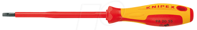 KN 98 20 65 - Schraubendreher Mehrkomponentengriff, Schlitz, 6,5 mm