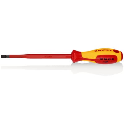 KN 98 20 65 SL - Schraubendreher Mehrkomponentengriff, Schlitz, 6,5 mm