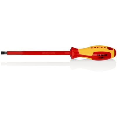 KN 98 20 80 - Schraubendreher Mehrkomponentengriff, Schlitz, 8,0 mm