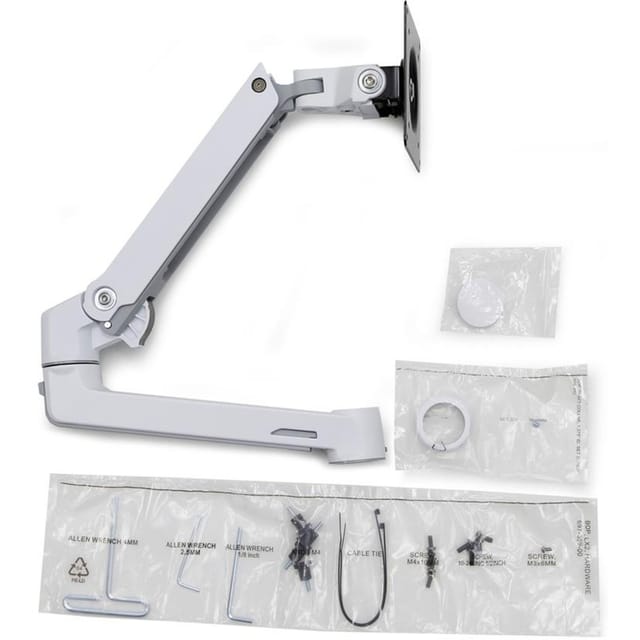 ET 98-130-216 - Ergotron Zusatzarm inkl. Ringsatz für LX Monitor Arm, Weiß