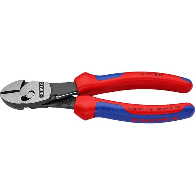 KN 73 72 180 F - Hochleistungs-Seitenschneider, TwinForce®, 180 mm, Kopf poliert