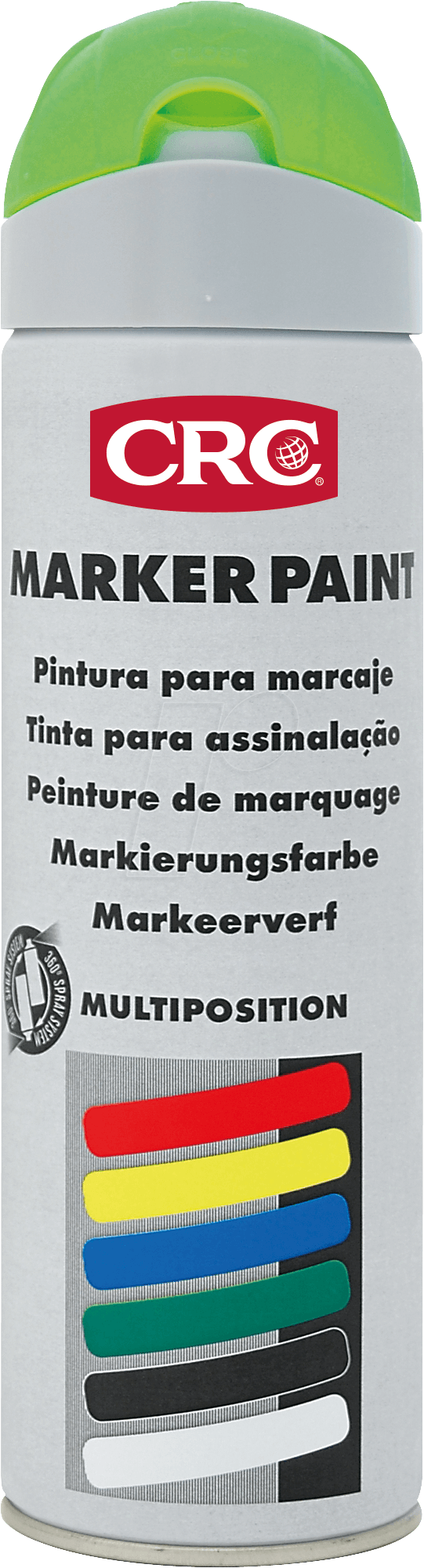 KONTAKT 10157 - Markierfarbe, Marker Paint, 500 ml, Spraydose, Leucht-Grün