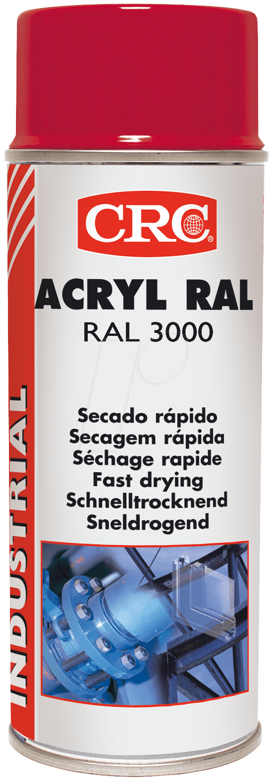 KONTAKT 11678 - Schutzlack, Acryl RAL 3000, 400 ml, Spraydose, rot